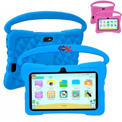 7" Kids Educational Tablet w/ Shockproof Silicone Case