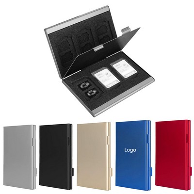 Aluminum Alloy Tf Sd Card Case