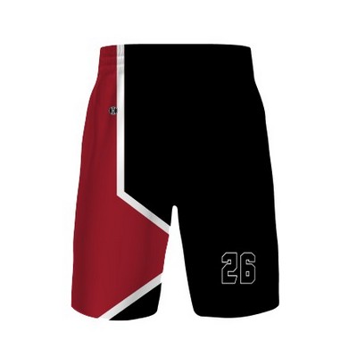 Youth FreeStyle Sublimated 4-Way Stretch 9" Basketball Shorts