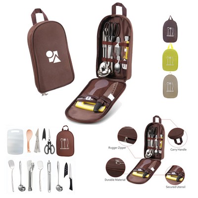 Travel Utensil Organizer Kit