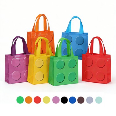 Custom Full Color Imprint 105 GSM Laminated Non-Woven Tote Bag