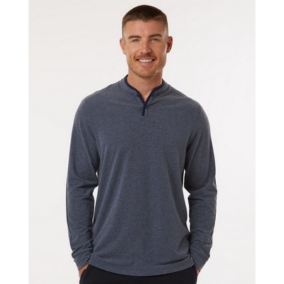 Adidas Men's Henley Long Sleeve T-Shirt - A597