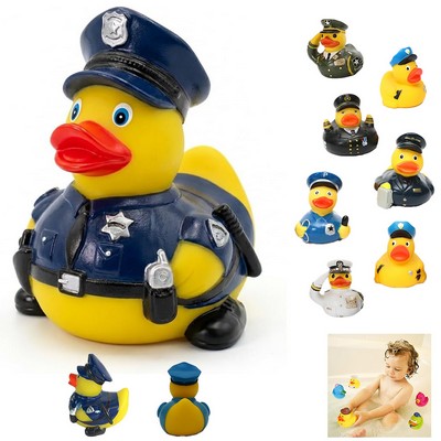 Police Yellow Floating Duck