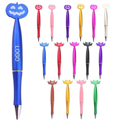 Halloween Pumpkin Bat Shaped Novelty Ballpoint Pens