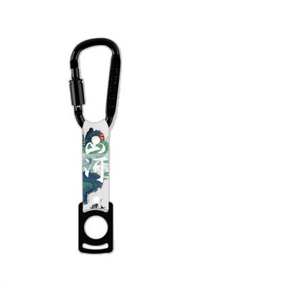 Portable Water Bottle Carrier Strap, Multi-Function Outdoor Hanging Buckle for Beverage Bottles & Ba