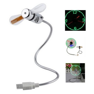 USB Light-Up LED Fan