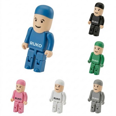 Medical Personnel Shaped USB Flash Drive 256MB to 256GB