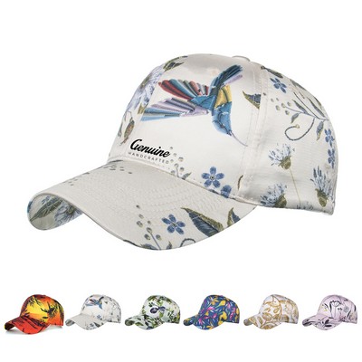 Dye-sublimated Structured 5-Panel Cap
