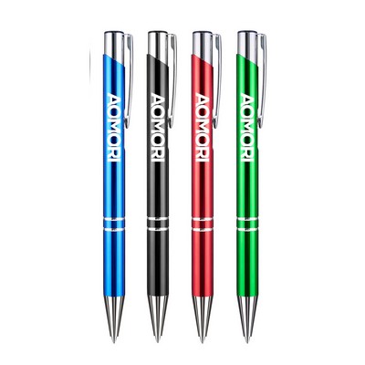 Sleek Aluminum Metal Ballpoint Pen