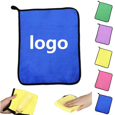 Multifunctional Thickened Coral Velvet Auto Towel