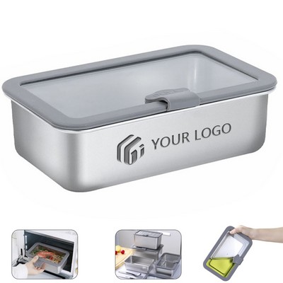 Work travel adult lunch containers stainless steel bento box