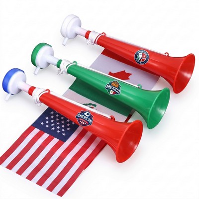 Lightweight Flag Plastic Cheer Horn