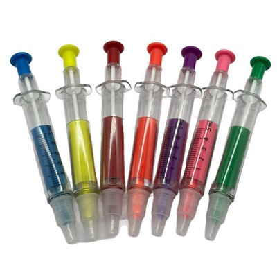 Syringe Shape Highlighter Pen