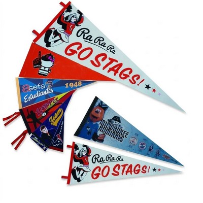 Felt Promotional Pennant - 4" x 10"