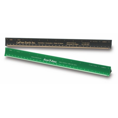 30 Cm Metric Architect Triangular Hollow Scale
