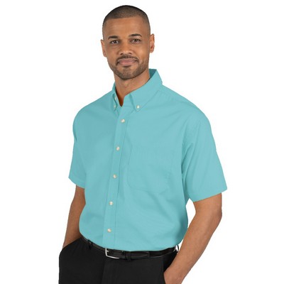 Men's Superblend™ Short Sleeve Poplin Shirt
