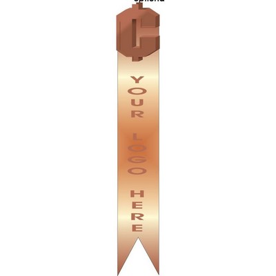 Cent Sign Bookmark w/ Black Back