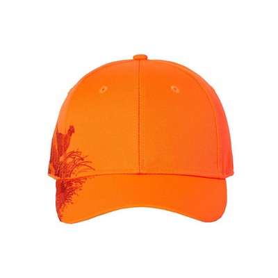 Dri Duck® Wings Pheasant Blaze Orange Cap (Blank)