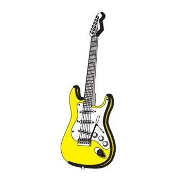 Electric Guitar Maxi Magnet (3 Square Inch)