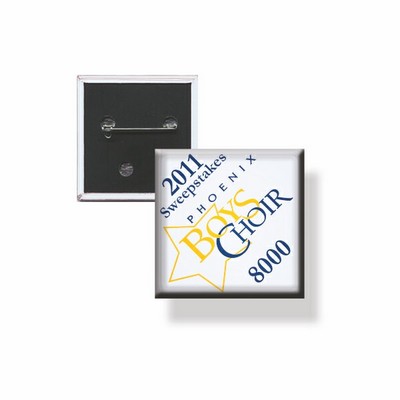 Square Button (1 1/2"x1 1/2")