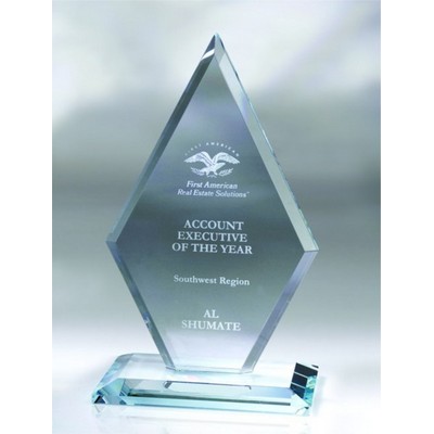 Arrowhead Starfire Glass Award (6"x 10")