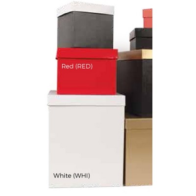 White Hi-Wall Box (8" x 8" x 6")