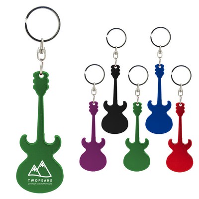 Guitar Bottle Opener Keychain