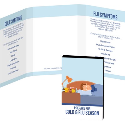 Awareness Tek Booklet with Tooth Shaped Dental Floss