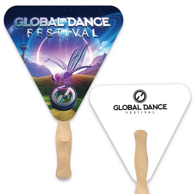 Lightweight Triangle Shape Hand Fan