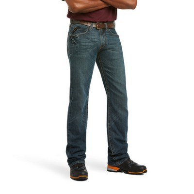 Ariat 10016222 Rebar M5 Straight DuraStretch Edge Straight Leg Jean