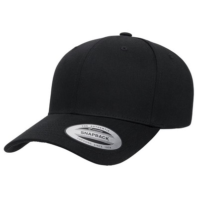 YP Classics™ CVC Twill Snapback Cap (Embroidered)