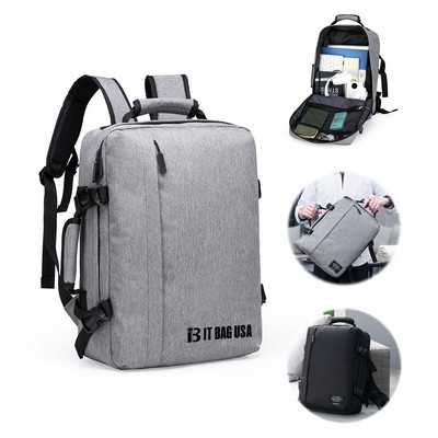 Large Capacity Convertible Multi-Functional Laptop Backpack