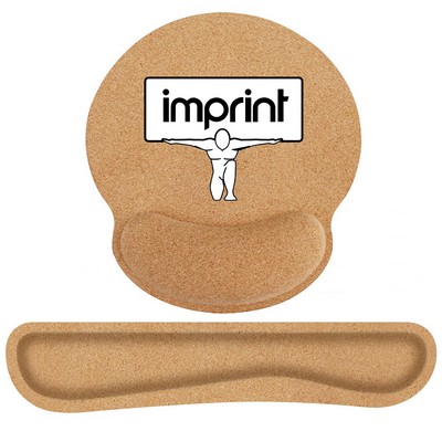 Cork Leather Mouse Pad