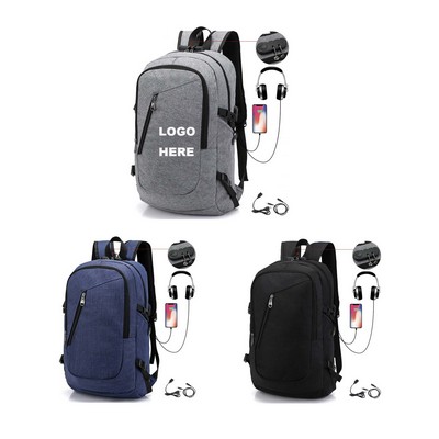 Anti-Theft Laptop Backpack