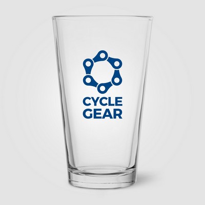 Taper Beer Glass - 16 oz. - Silkscreen