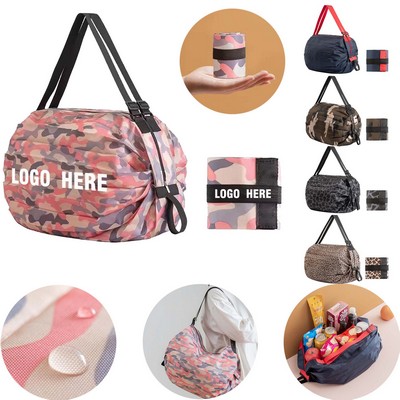 Foldable Single-shoulder Portable Shopping Bag