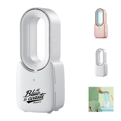 Air Fan with Touch LED Light