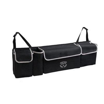Car Back Seat Storage Organizer