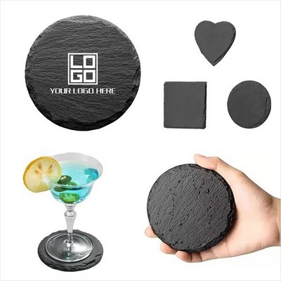 Slate Rock Stone Coaster