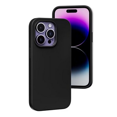Silicone Case with Microfiber Lining for iPhone 15 Series