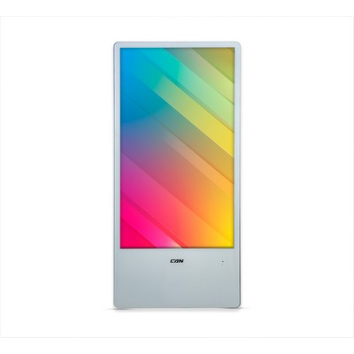 Portable LED Wall Mount Digital Display Signage 43"