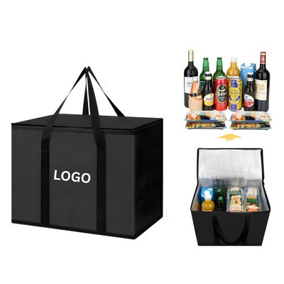 XL Insulated Thermal Reusable Grocery Shopping Cooler Tote