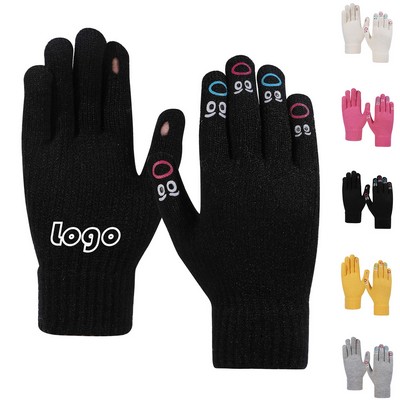 Cute Five-Fingered Cartoon Gloves