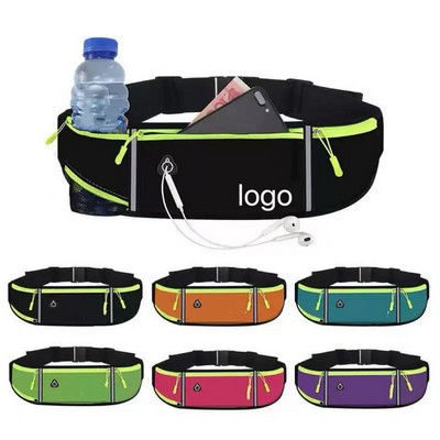 Running Belt with Water Bottle Holder