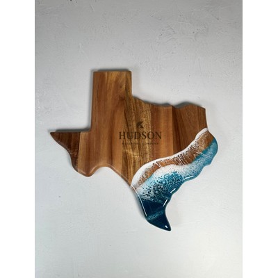 Texas Shaped Acacia Cheese Board