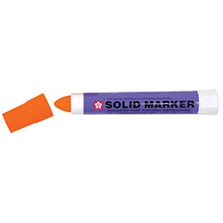 Orange Solid Paint Windshield Marker