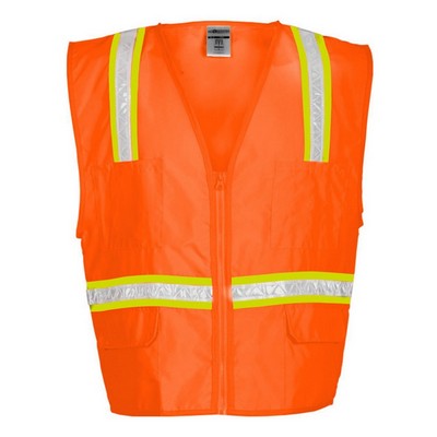 Kishigo Unisex Multi-Pocket Surveyors Vest - 1091
