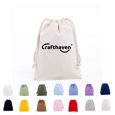 Cotton Bags With Drawstring