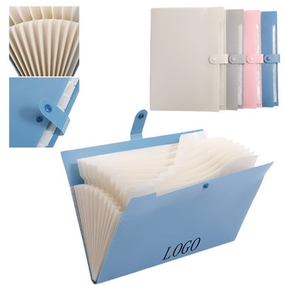 Multi-Pocket Expanding File Folder