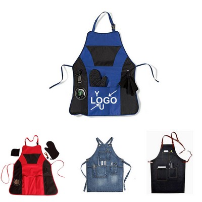 BBQ Grill Master Apron Set